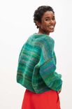 Lana Grossa PULLOVER Colorissimo & Silkhair - Stickmönster (SE)