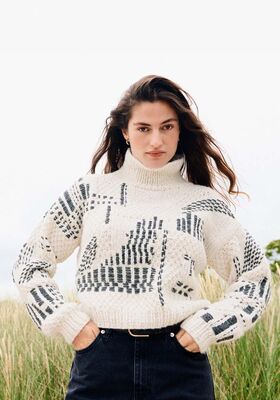 PULLOVER Ecopuno Chunky & Cool Merino Big - Stickmönster (SE) från Lana Grossa