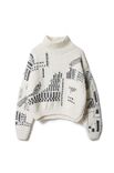 Lana Grossa PULLOVER Ecopuno Chunky & Cool Merino Big - Stickmönster (SE)