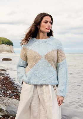 PULLOVER Royal Alpaca & Brigitte No. 2 - Stickmönster (SE) från Lana Grossa