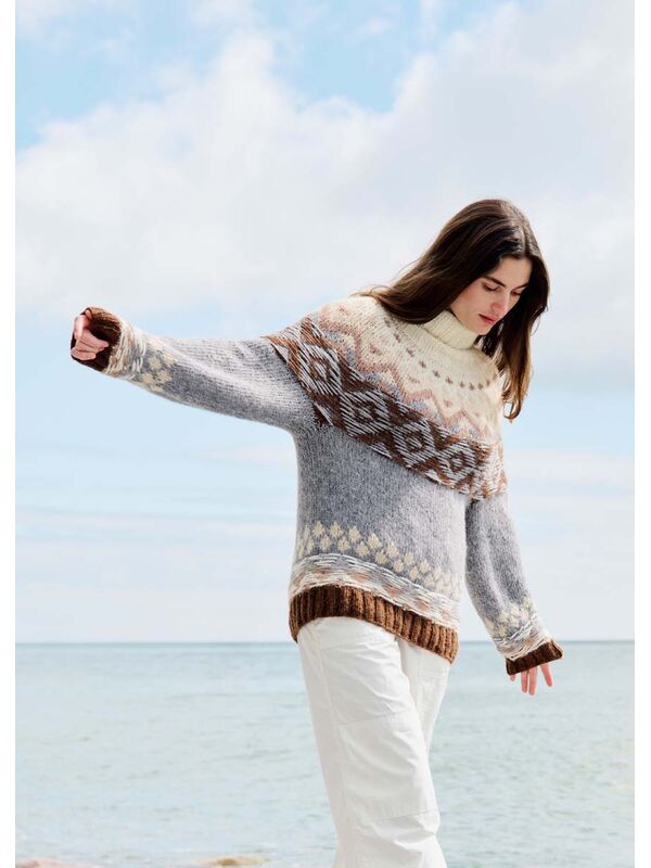 Lana Grossa PULLOVER Brigitte No. 2 - Stickmönster (SE)