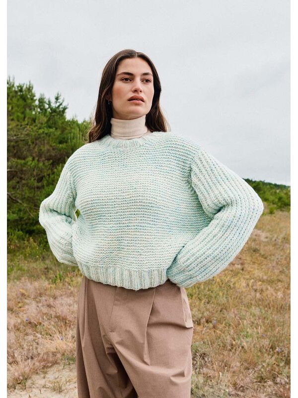 Lana Grossa PULLOVER Twinny - Stickmönster (SE)