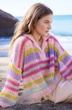 Lana Grossa PULLOVER Natural Superkid Tweed - Stickmönster (NO)