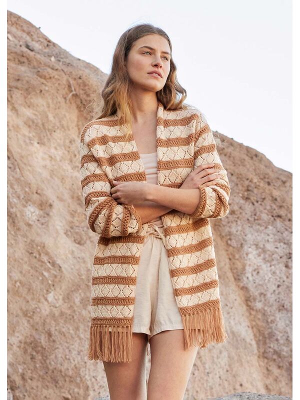 Lana Grossa CARDIGAN Sottile - Stickmönster (NO)