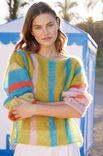 Lana Grossa PULLOVER Natural Superkid Tweed - Stickmönster (NO)
