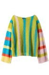 Lana Grossa PULLOVER Natural Superkid Tweed - Stickmönster (NO)
