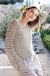 Lana Grossa PULLOVER Cotton Silk - Stickmönster (NO)