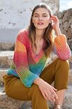 Lana Grossa PULLOVER Cotonella - Stickmönster (NO)