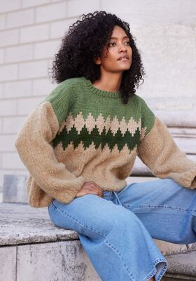 PULLOVER Royal Alpaca, Winter Softness & Glamour från Lana Grossa