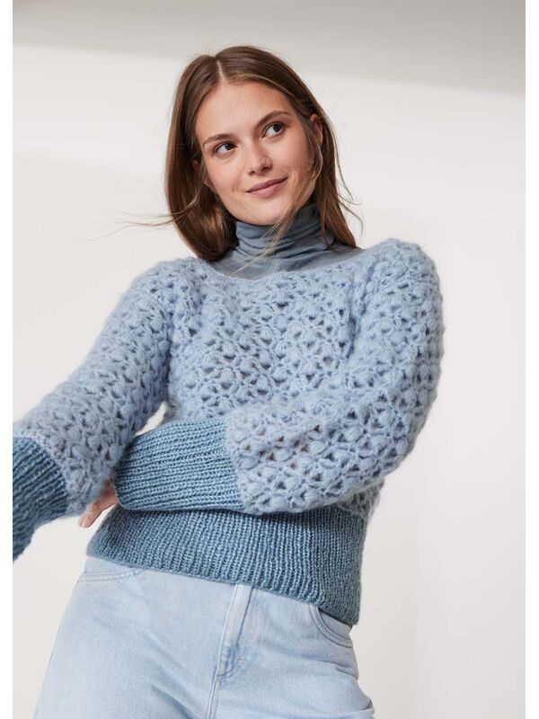 Lana Grossa VIRKAD PULLOVER Mohair di Gio & Lucida
