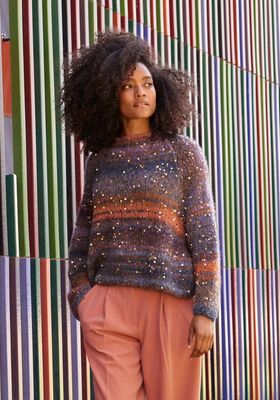 PULLOVER Gigante Multi & Cosmo från Lana Grossa