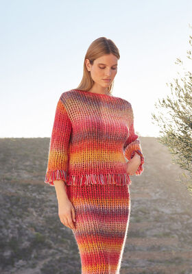 PULLOVER Cotonella & Cottonhair från Lana Grossa