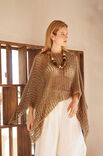 Lana Grossa VIRKaD PONCHO Natural Superkid Tweed