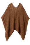 Lana Grossa VIRKaD PONCHO Natural Superkid Tweed