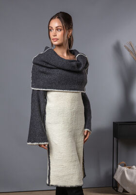 VÄNDBAR KLÄNNING Alta Moda Cashmere 16 - Stickmönster (SE) från FILATI Studio