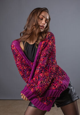 JACKA Cool Merino Big Color & Cool Merino Big - Stickmönster (SE) från FILATI Studio