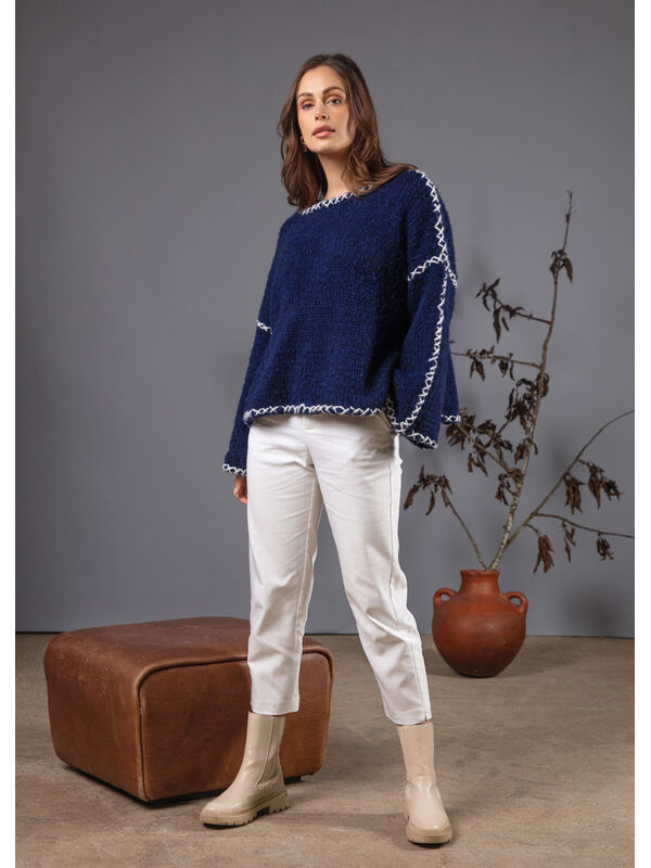 FILATI Studio PULLOVER Ecopuno Chunky - Stickmönster (SE)