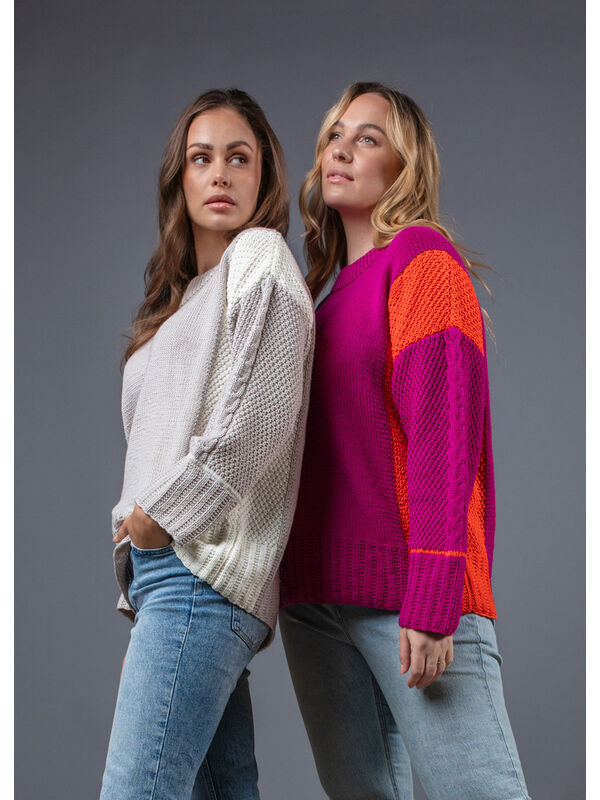 FILATI Studio PULLOVER Cool Wool Big - Stickmönster (SE)