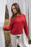 FILATI Studio TOPDOWN PULLOVER Brigitte No. 2 - Stickmönster (SE)