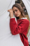 FILATI Studio TOPDOWN PULLOVER Brigitte No. 2 - Stickmönster (SE)