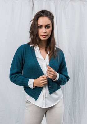 CARDIGAN Ecopuno - Stickmönster (SE) från FILATI Studio