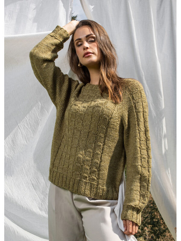 FILATI Studio TOPDOWN PULLOVER New Classic - Stickmönster (SE)