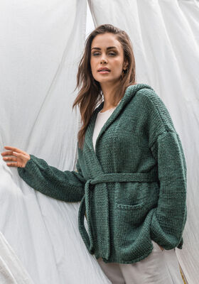 LÅNG CARDIGAN Cool Merino Big - Stickmönster (SE) från FILATI Studio