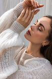 FILATI Studio PULLOVER Brigitte No 3 & Cool Wool Lace & Brillino - Stickmönster (SE)