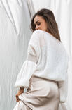 FILATI Studio PULLOVER Brigitte No 3 & Cool Wool Lace & Brillino - Stickmönster (SE)