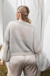 FILATI Studio PULLOVER Brigitte No 3 & Cool Wool Lace & Brillino - Stickmönster (SE)