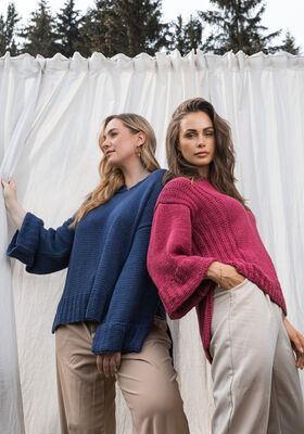 PULLOVER Puro Vegano - Stickmönster (SE) från FILATI Studio