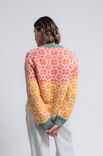 FILATI Studio PULLOVER MED MÖNSTER Natural Alpaca Pelo