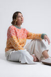 FILATI Studio PULLOVER MED MÖNSTER Natural Alpaca Pelo