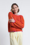 FILATI Studio TOP DOWN VÄNDPULLOVER Brigitte No. 2