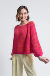 FILATI Studio TOP DOWN VÄNDPULLOVER Brigitte No. 2