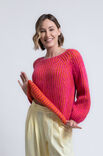 FILATI Studio TOP DOWN VÄNDPULLOVER Brigitte No. 2