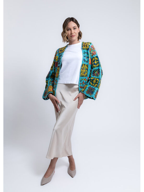 FILATI Studio VIRKAD JACKA Cool Merino Uni & Cool Merino Color