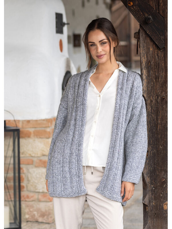 FILATI Studio LÅNG CARDIGAN Ecopuno Chunky