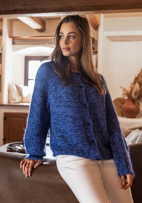 TOPDOWN JACKE Cool Wool & Silkhair från FILATI Studio