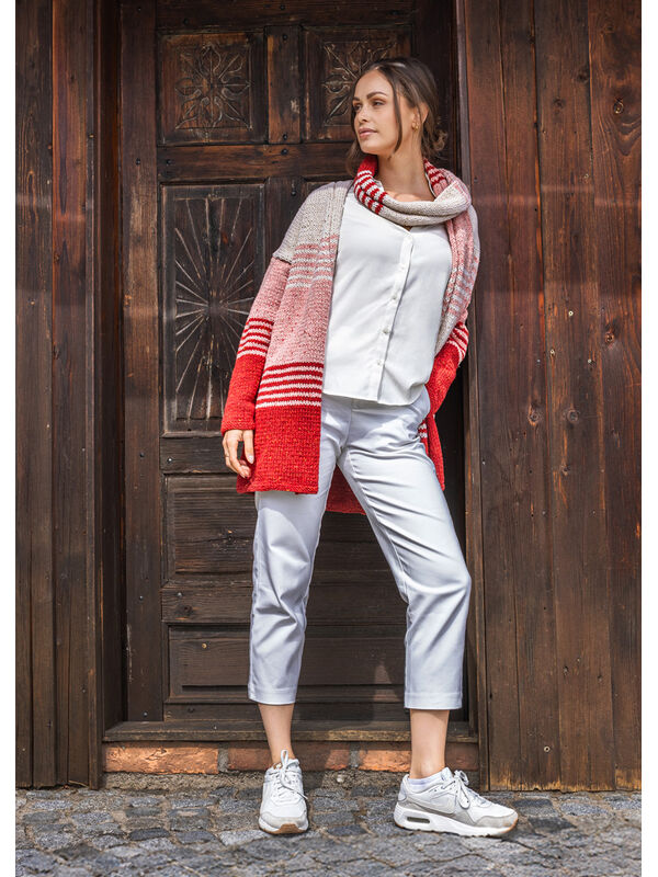 FILATI Studio LÅNG CARDIGAN Landlust Soft Tweed 90