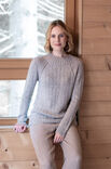 FILATI Studio TOP DOWN PULLOVER Natural Lama Fine