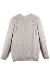 FILATI Studio TOP DOWN PULLOVER Natural Lama Fine