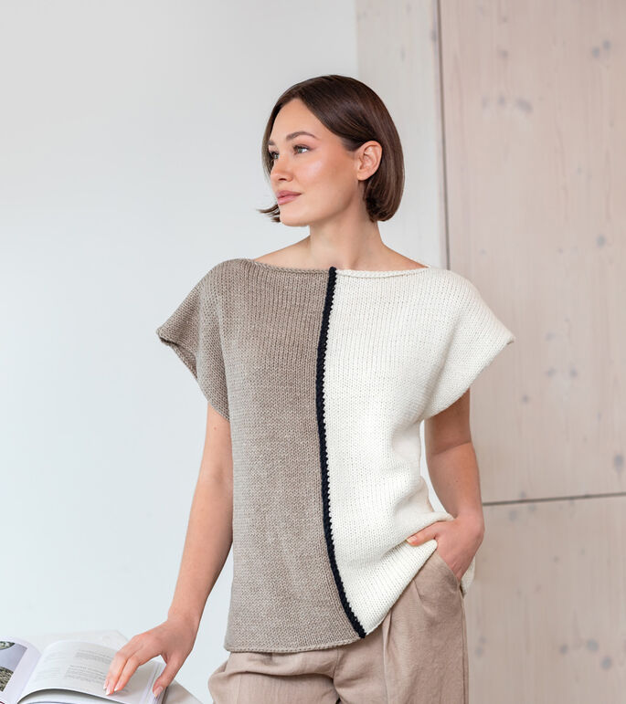 Lana Grossa VÄST Merino Miscela