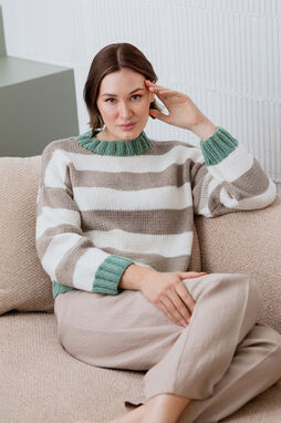 Lana Grossa LIVING No. 1 - Magasin (DE) + Strikkeopskrifter (SE)