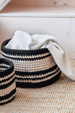 Lana Grossa LIVING No. 1 - Magasin (DE) + Strikkeopskrifter (SE)