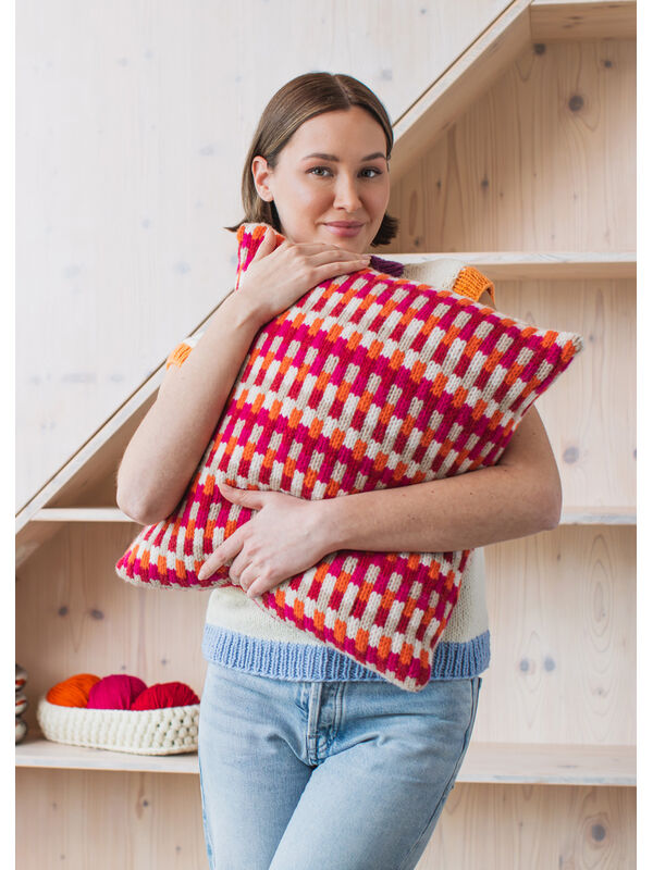 FILATI Studio KUDDÖVERDRAG 5-färgat Merino Cardato