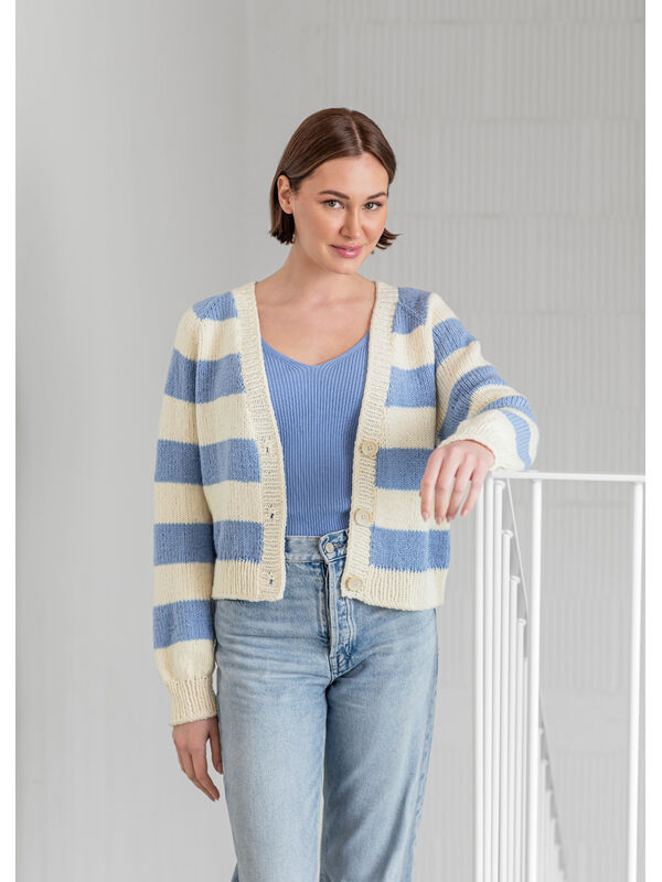 FILATI Studio TOP DOWN CARDIGAN Merino Miscela