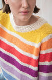FILATI Studio TOP DOWN PULLOVER Merino Miscela