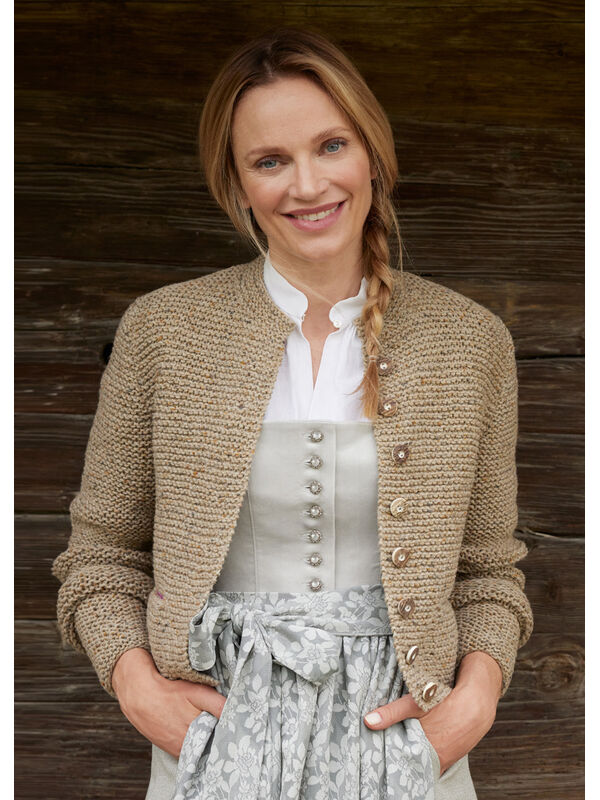Lana Grossa CARDIGAN Landlust Soft Tweed 90 & Cool Wool Big - Stickmönster (SE)