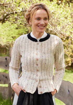 CARDIGAN Alpina & Cool Wool Big - Stickmönster (SE) från Lana Grossa